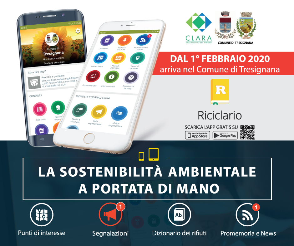 SCARICA APP RICICLARIO